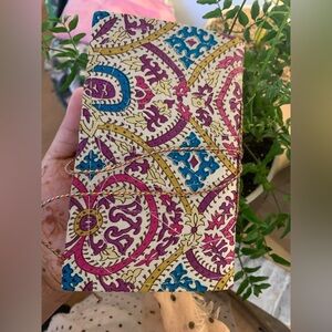 Colorful Patterned Journal Handmade in India